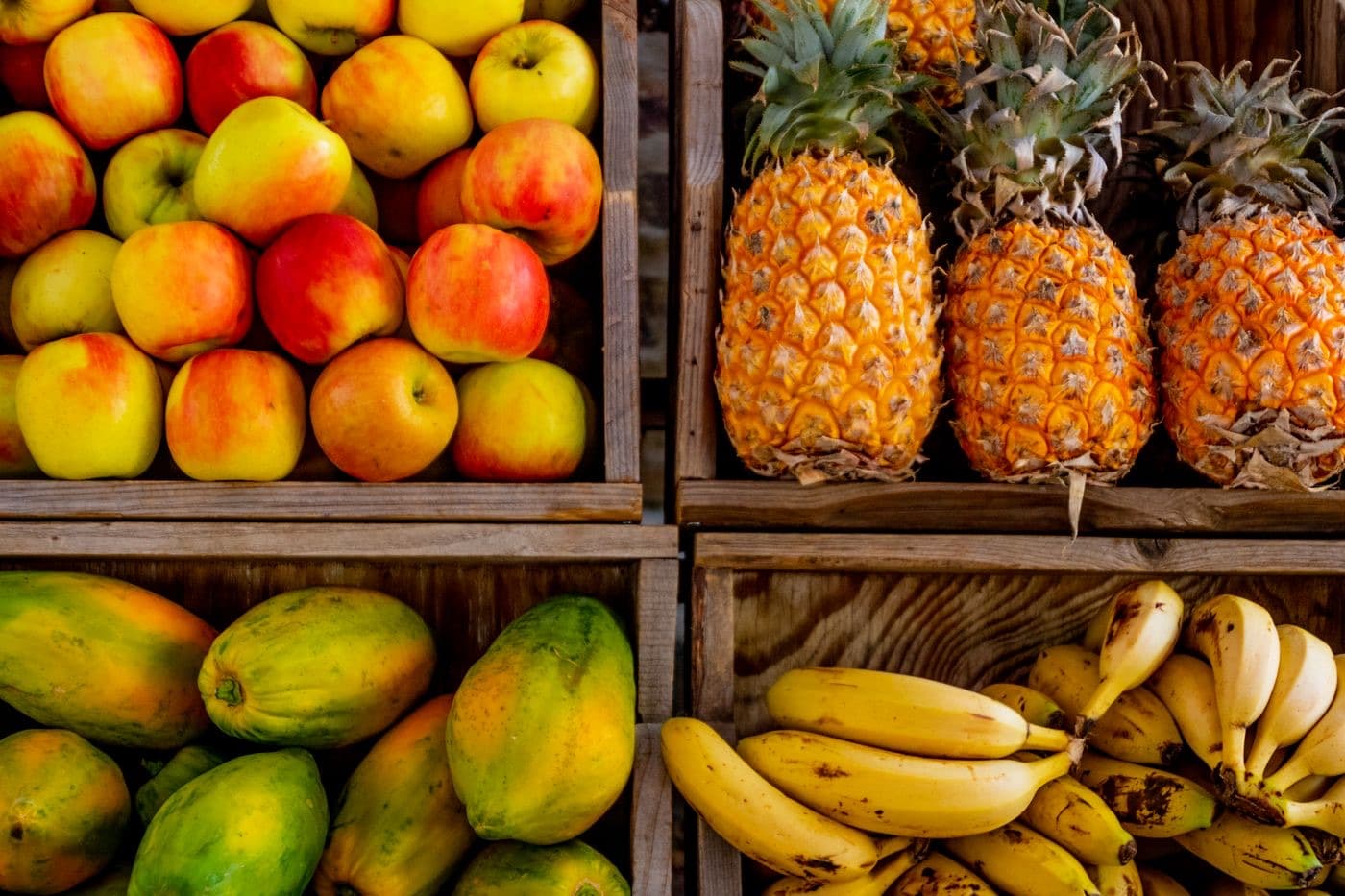 Fresh crates of harvested fruit on a regional Australian farm — 88-day work